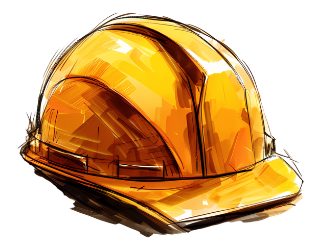 Illustrazione divisione Antinfortunistica – casco e dispositivi di protezione individuale